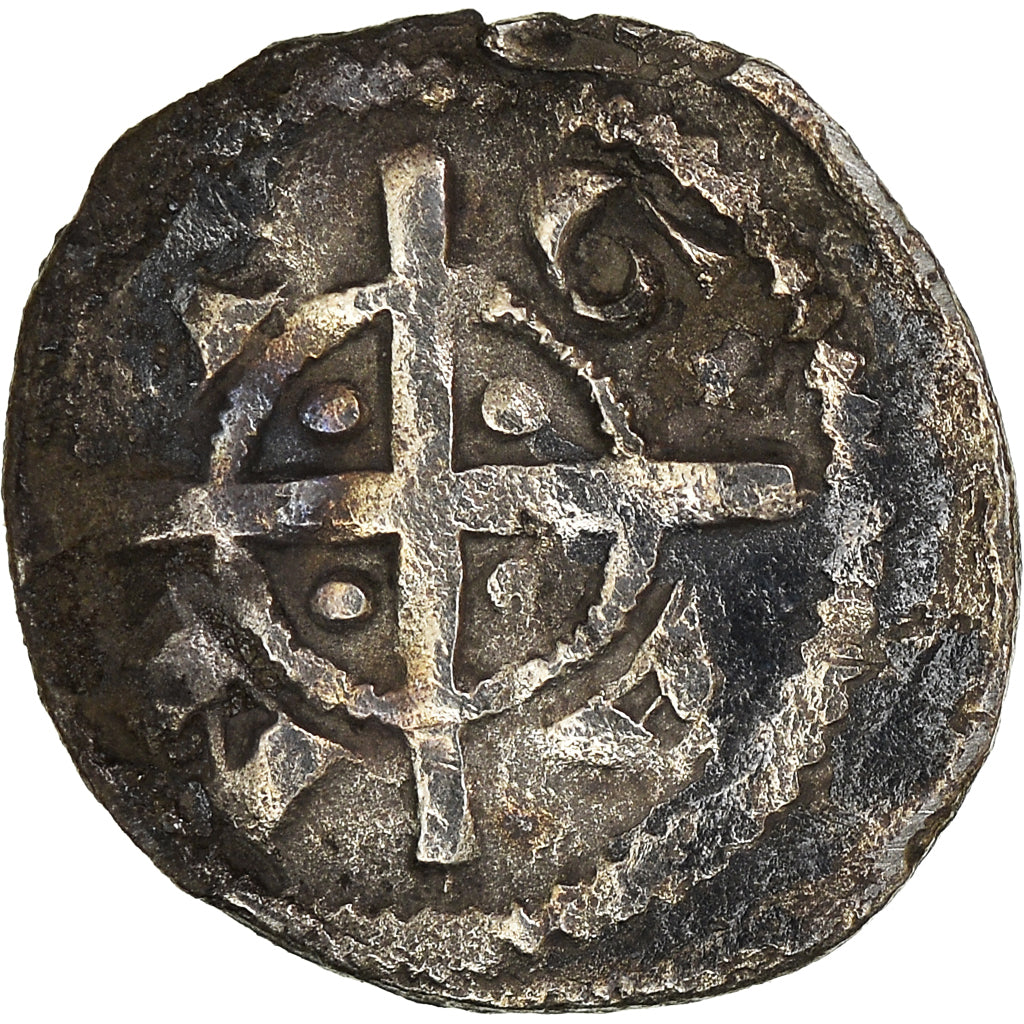 Coin, France, Denarius, Gent, EF(40-45), Silver, Boudeau:2183