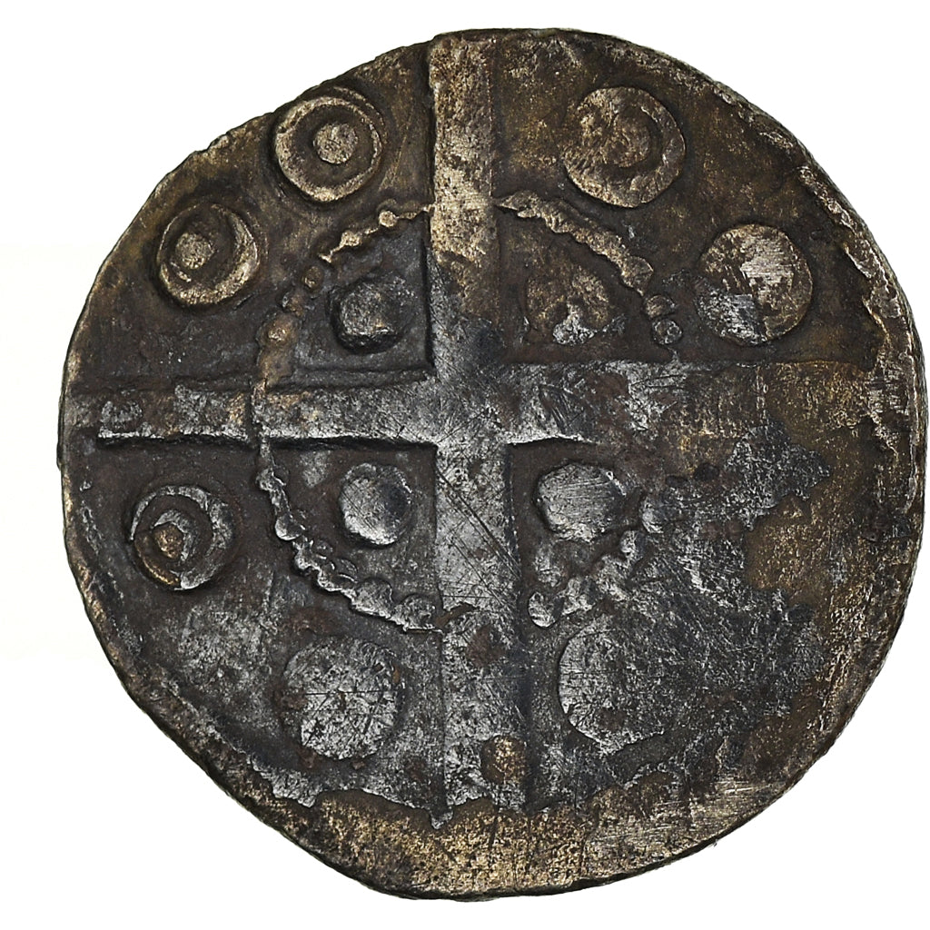 Coin, Belgium, Flanders, Anonymous, Denarius, Bruges, VF(20-25), Silver