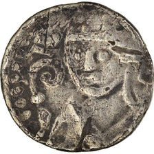 Coin, Belgium, Flanders, Robert de Thourotte, Denarius, Huy, VF(30-35), Silver
