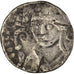 Coin, Belgium, Flanders, Robert de Thourotte, Denarius, Huy, VF(30-35), Silver