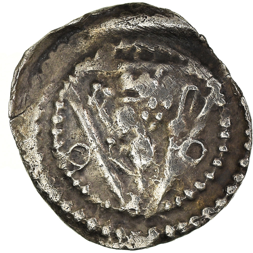 Coin, Belgium, Flanders, Anonymous, Denarius, Ypres, AU(50-53), Silver