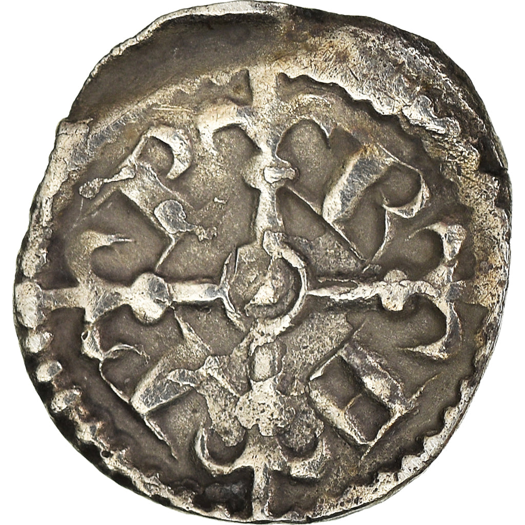 Coin, Belgium, Flanders, Anonymous, Denarius, Ypres, AU(50-53), Silver