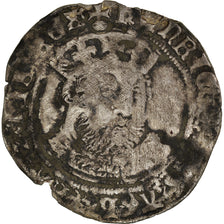 Moneta, Gran Bretagna, Henry VIII, Groat, 1547-1551, York, B+, Biglione