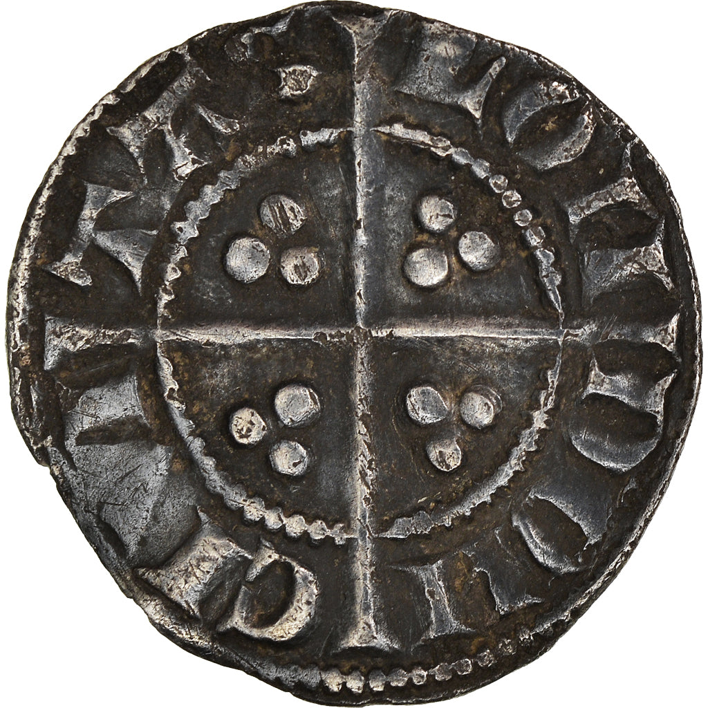 Coin, Great Britain, Edward I, Penny, 1280, London, AU(50-53), Silver