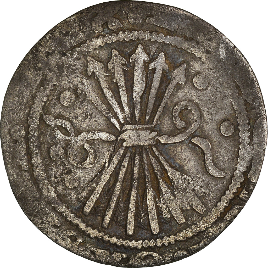 Moeda, Espanha, Castille and Leon, Ferdinand & Isabella, 1/2 Réal, Sevilla