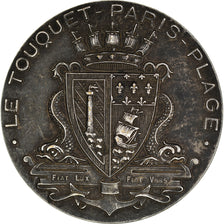 França, Medal, Le Touquet, Fêtes du Quarantenaire, 1922, AU(55-58), Bronze