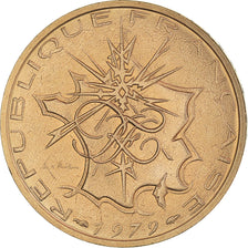Coin, France, Mathieu, 10 Francs, 1979, Paris, MS(64), Nickel-brass, KM:940