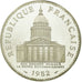 Francja, 100 Francs, Panthéon, 1982, MDP, Proof, Piéfort, Srebro, MS(65-70)