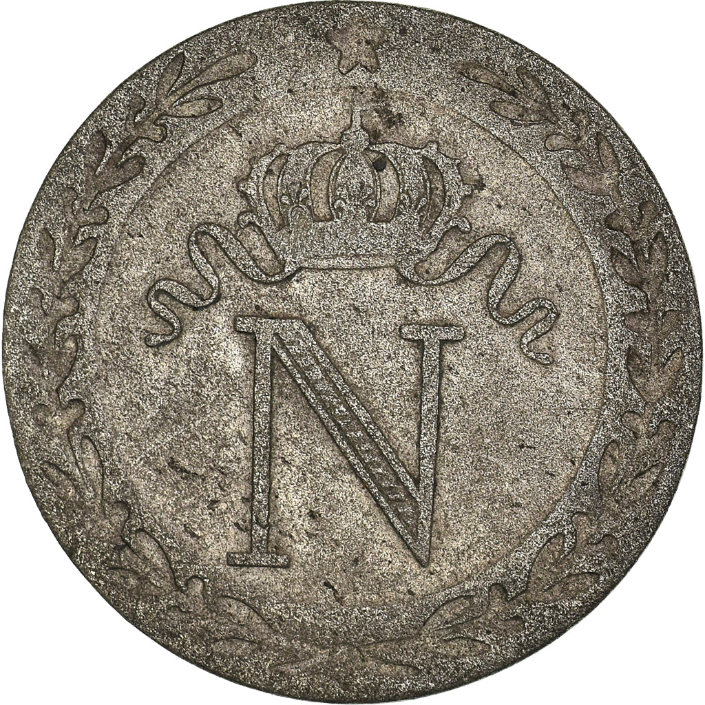 Coin, France, Napoléon I, 10 Centimes, 1808, Paris, EF(40-45), Billon