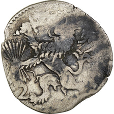 Moneda, Países Bajos, HOLLAND, 2 Stuivers, Double Stuiver, 1616, BC+, Plata