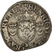 Coin, France, Douzain, 1550, Troyes, VF(30-35), Billon, Duplessy:997