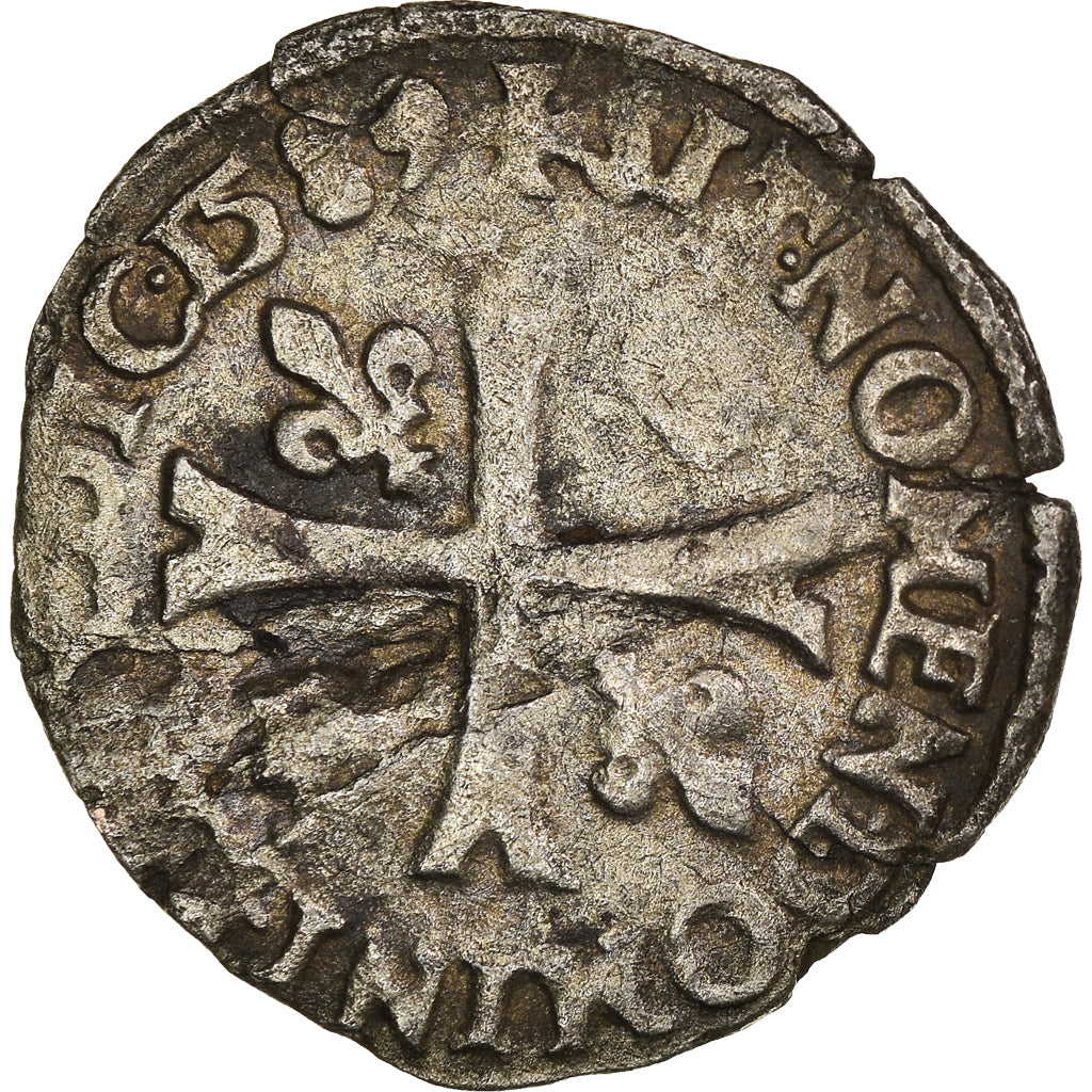 Münze, Frankreich, Henri III, Douzain aux deux H, 1598