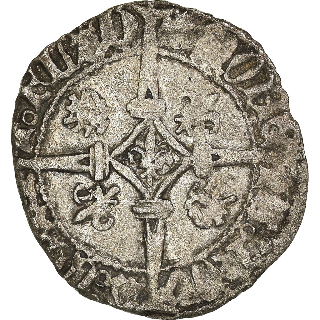 Coin, France, Flanders, Philippe le Bon, Quart de Gros, Bruges, VF(30-35)