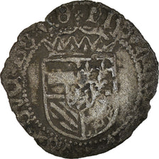 Moeda, Bélgica, Flanders, Philippe le Bon, Gros Vierlander, Bruges, VF(30-35)