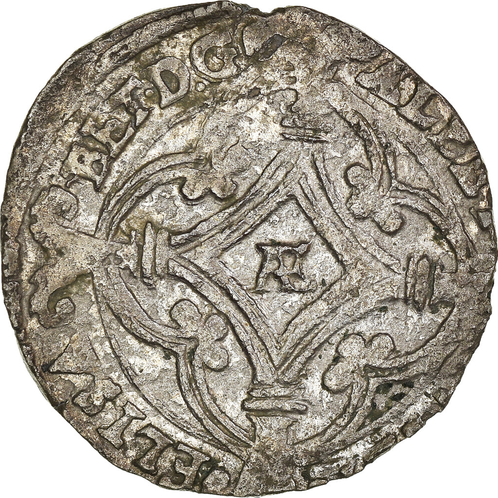 Coin, Spanish Netherlands, Albert & Isabella, Patard, Brabant, VF(20-25), Billon