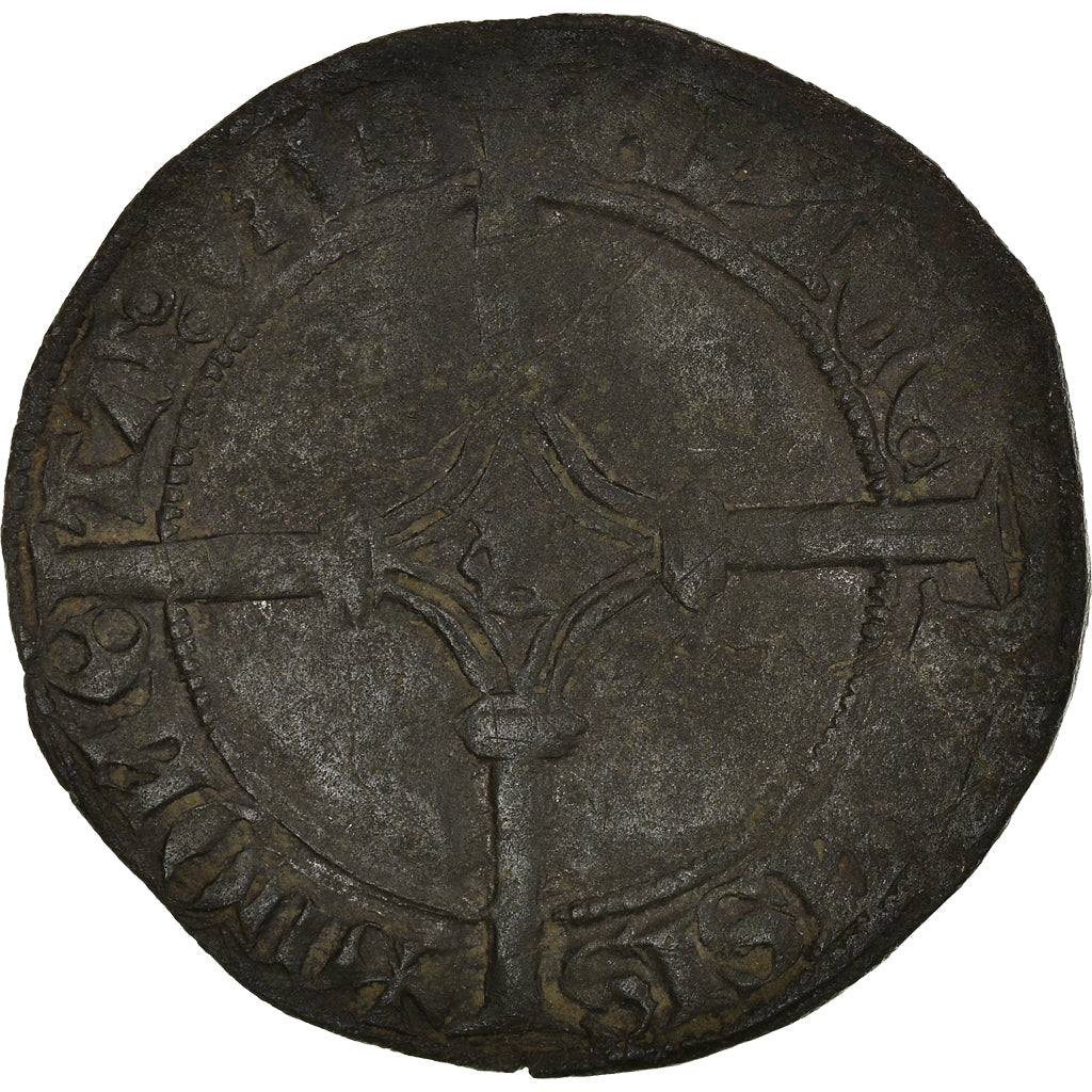 Monnaie, France, Hainaut, Philippe le Bon, Double Denier, Valenciennes, TTB