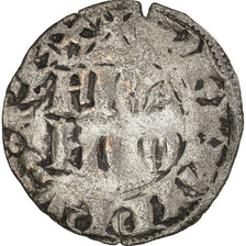 Moneta, Francja, Philippe VI, Denier Parisis, VF(20-25), Bilon, Duplessy:275