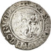 Moeda, França, Charles VI, 1/2 Guénar, Uncertain Mint, VF(30-35), Lingote