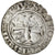 Münze, Frankreich, Charles VI, 1/2 Guénar, Uncertain Mint, S+, Billon
