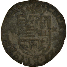 Münze, Spanische Niederlande, Flanders, Albert & Isabella, Liard, 12 Mites