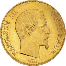 Munten, Frankrijk, Napoleon III, Napoléon III, 100 Francs, 1858, Paris, PR
