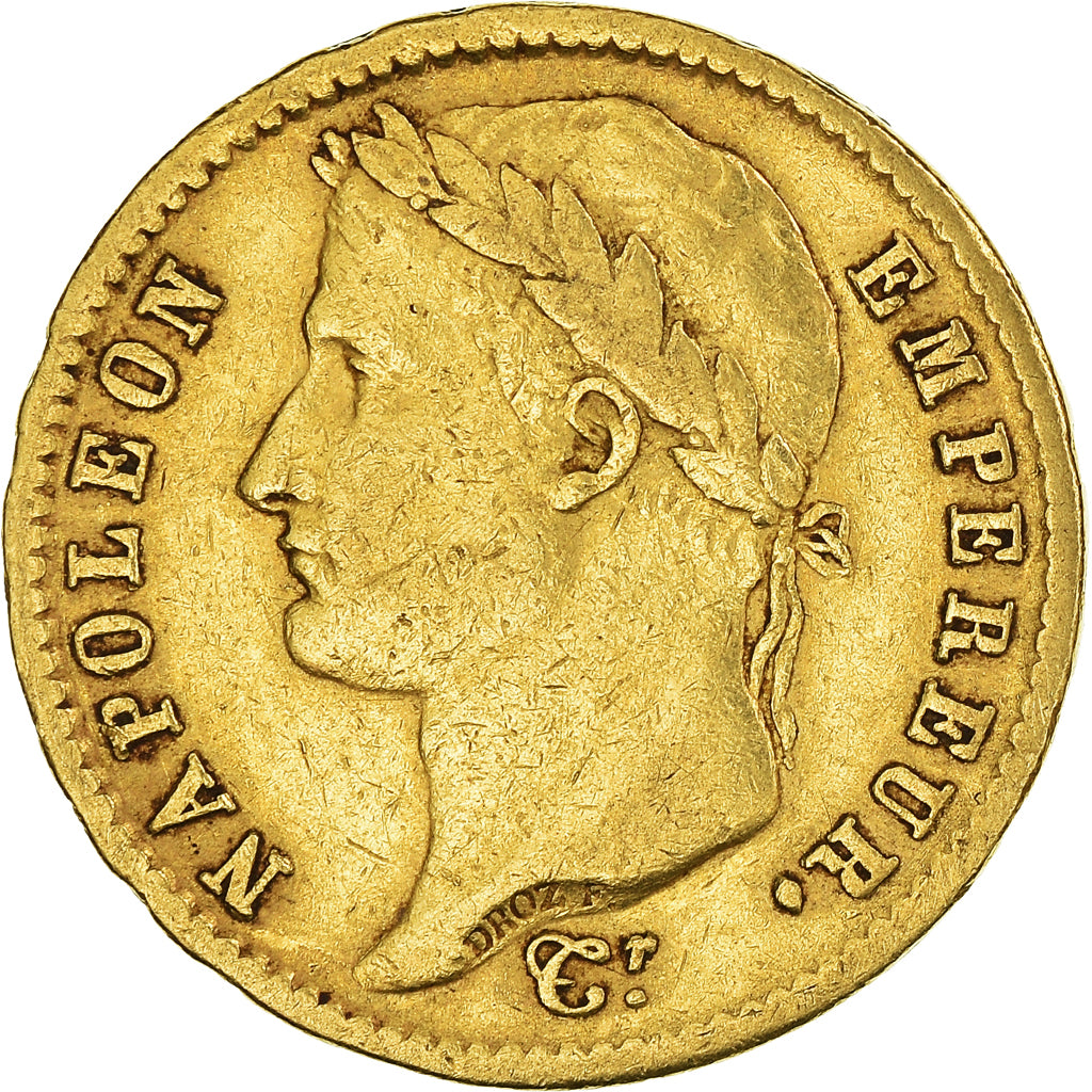 Münze, Frankreich, Napoléon I, 20 Francs, 1808, Paris, SS, Gold, KM:687.1