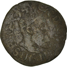 Coin, Spanish Netherlands, Charles Quint, Courte, 1554, Anvers, VF(20-25)