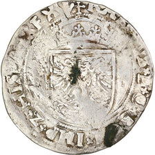 Coin, Spanish Netherlands, Charles Quint, 1/2 Réal, Anvers, VF(20-25), Silver