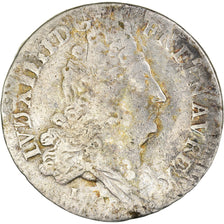 Moneta, Francja, Louis XIV, 10 Sols aux insignes, 10 Sols-1/8 Ecu, 1704, Paris