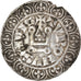 Moeda, França, Philippe IV le Bel, Gros Tournois à l'O rond, VF(30-35), Prata