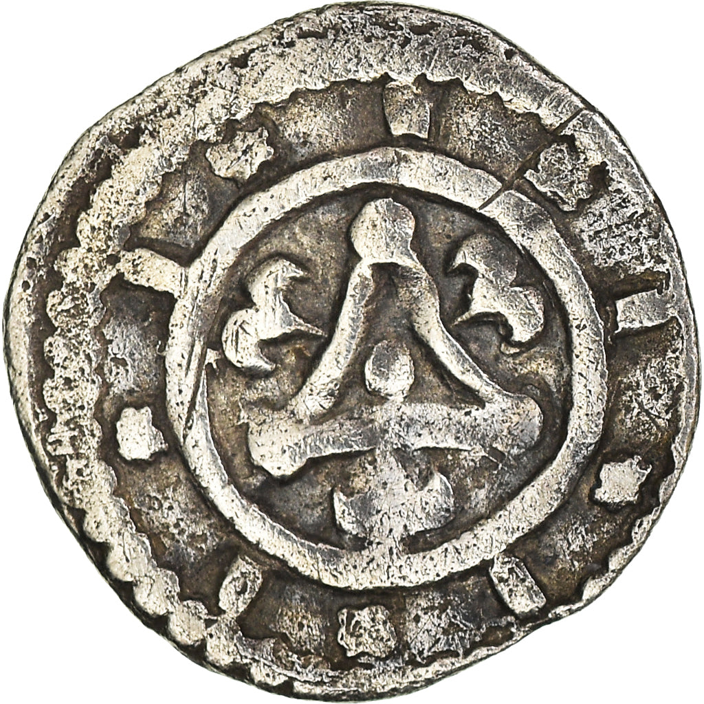 Coin, Belgium, Flanders, Denarius, 1140-1180, Ypres, EF(40-45), Silver