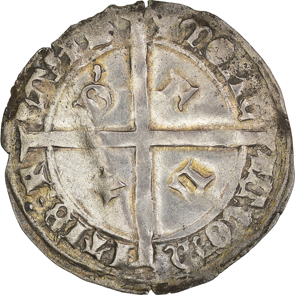 Monnaie, France, Flandre, Philippe le Bon, Gros, TB+, Argent, Boudeau:2261
