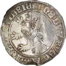Coin, France, Flanders, Philippe le Bon, Double Gros, VF(30-35), Silver