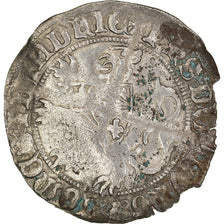 Coin, France, Flanders, Philippe le Bon, Double Gros, VF(20-25), Silver
