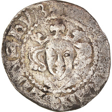 Moneda, Gran Bretaña, Edward I, Penny, 1280-81, Durham, BC+, Plata