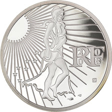 France, Semeuse, 15 Euro, 2008, Paris, BE, MS(65-70), Silver, KM:1535