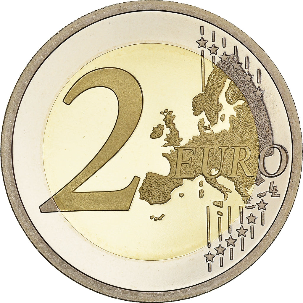 France, 2 Euro, 2008, Paris, BE, MS(65-70), Bi-Metallic, KM:1414