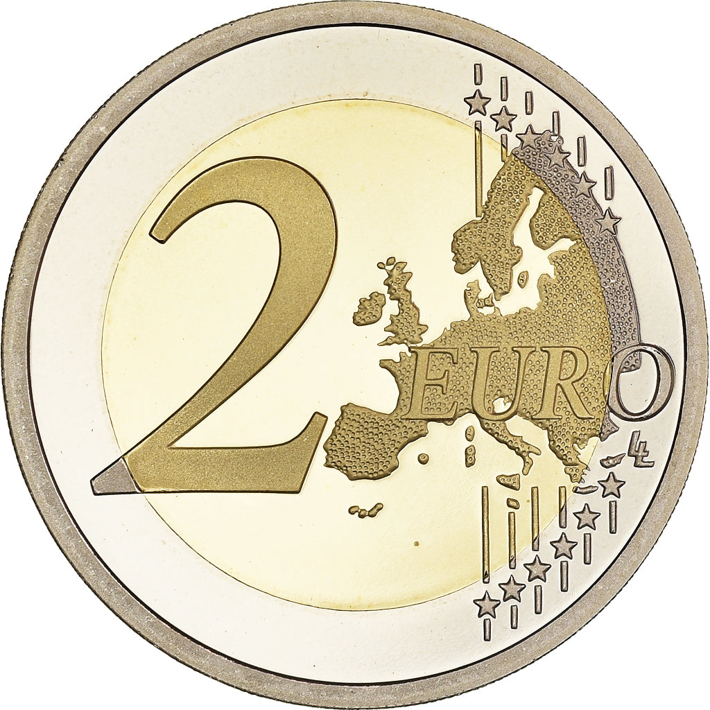 France, 2 Euro, 2008, Paris, BE, MS(65-70), Bi-Metallic, KM:1414