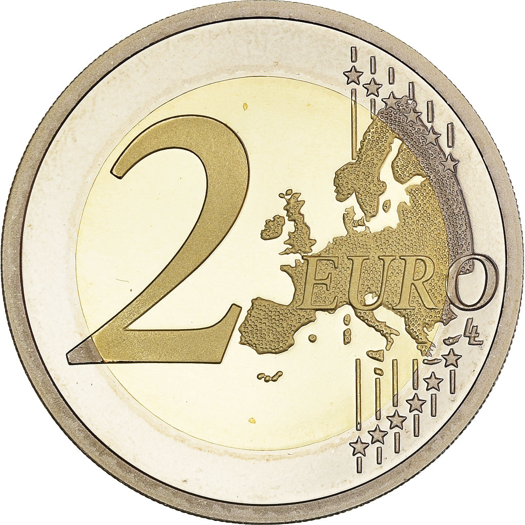 France, 2 Euro, 2008, Paris, BE, MS(65-70), Bi-Metallic, KM:1414