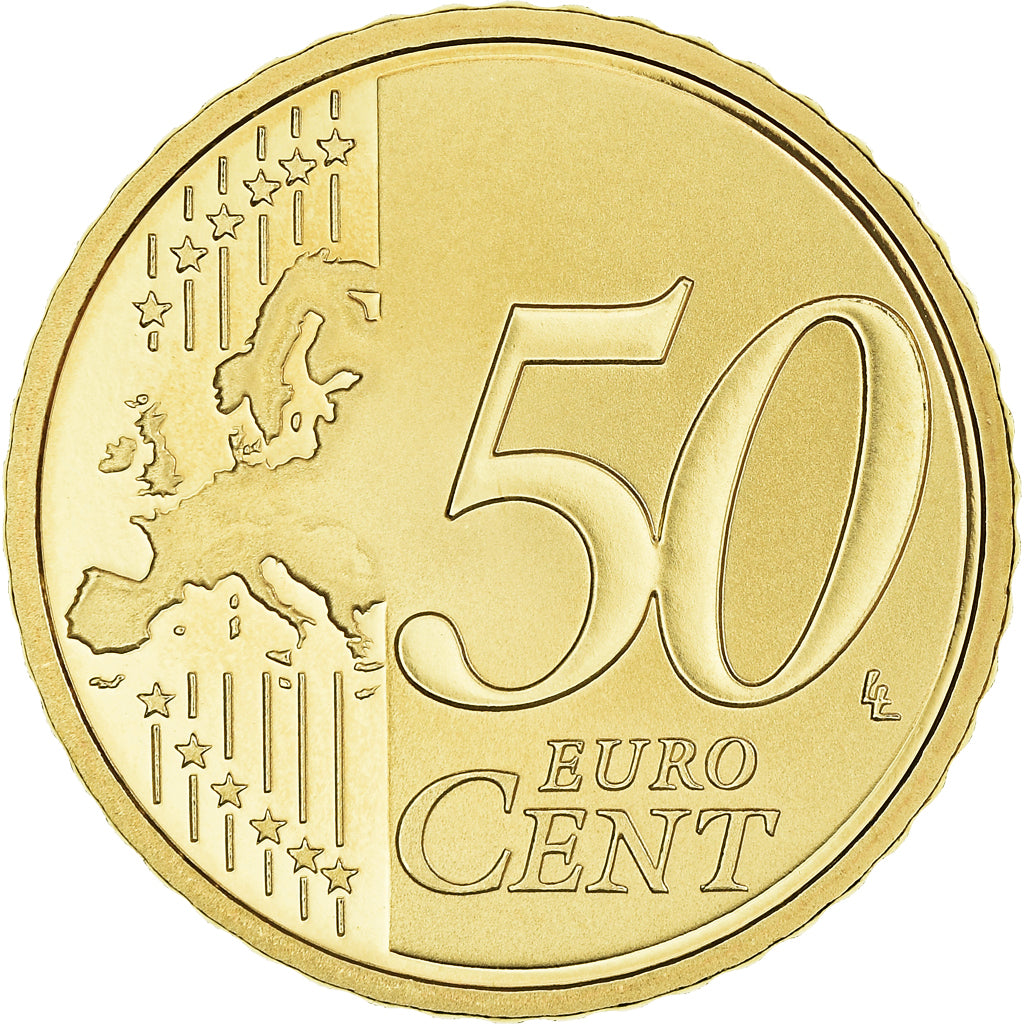 Frankreich, 50 Euro Cent, 2016, BE, STGL, Messing, KM:New