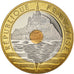 Coin, France, Mont Saint Michel, 20 Francs, 2001, Paris, Proof / BE, MS(65-70)