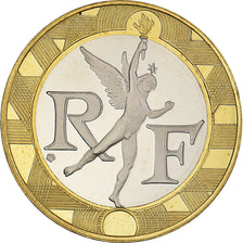 Coin, France, Génie, 10 Francs, 2001, Paris, Proof / BE, MS(65-70)