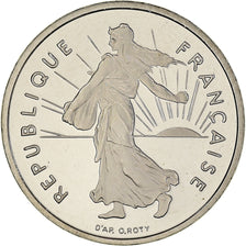 Münze, Frankreich, Semeuse, 1/2 Franc, 2001, Paris, Proof / BE, STGL, Nickel