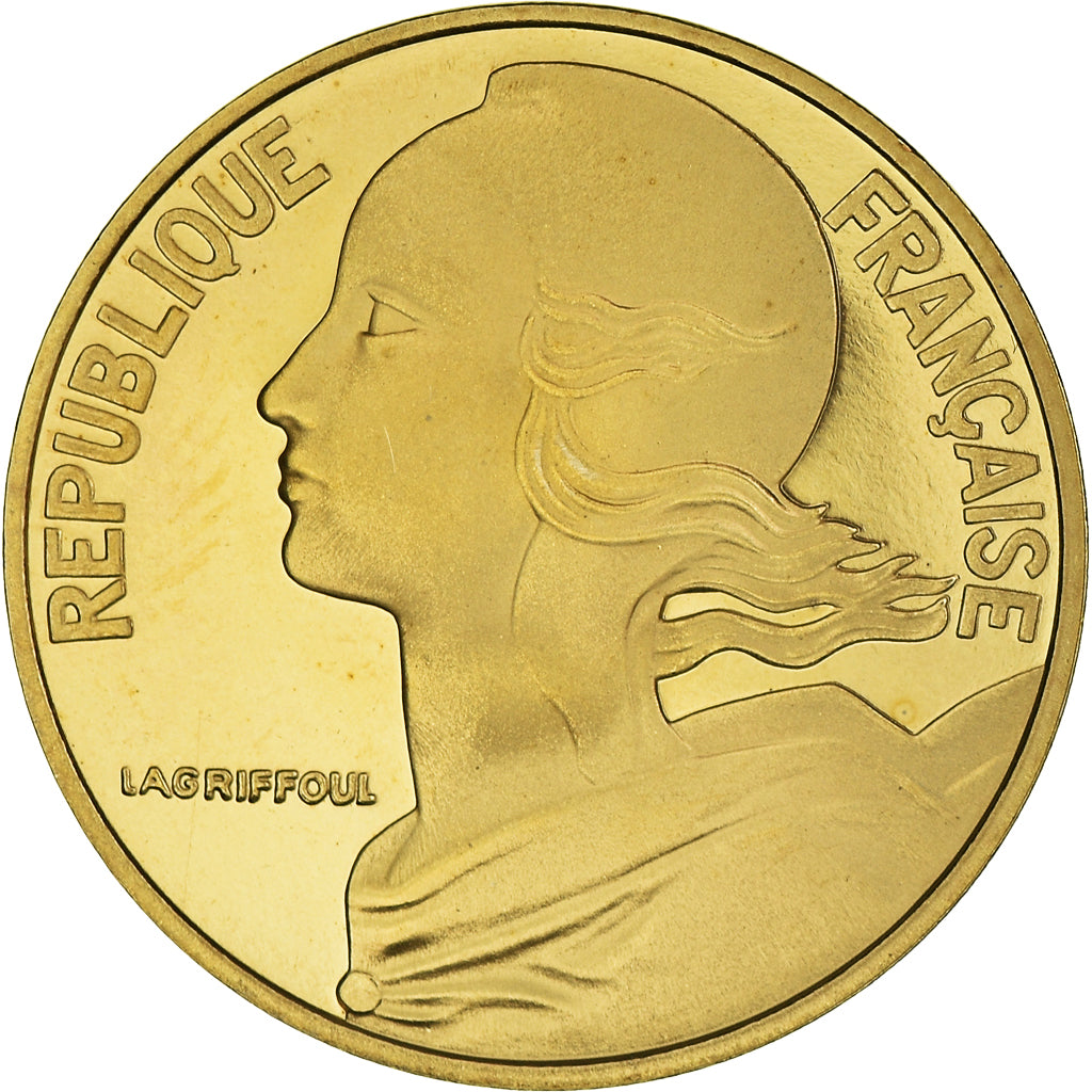 Coin, France, Marianne, 20 Centimes, 2001, Paris, Proof / BE, MS(65-70)