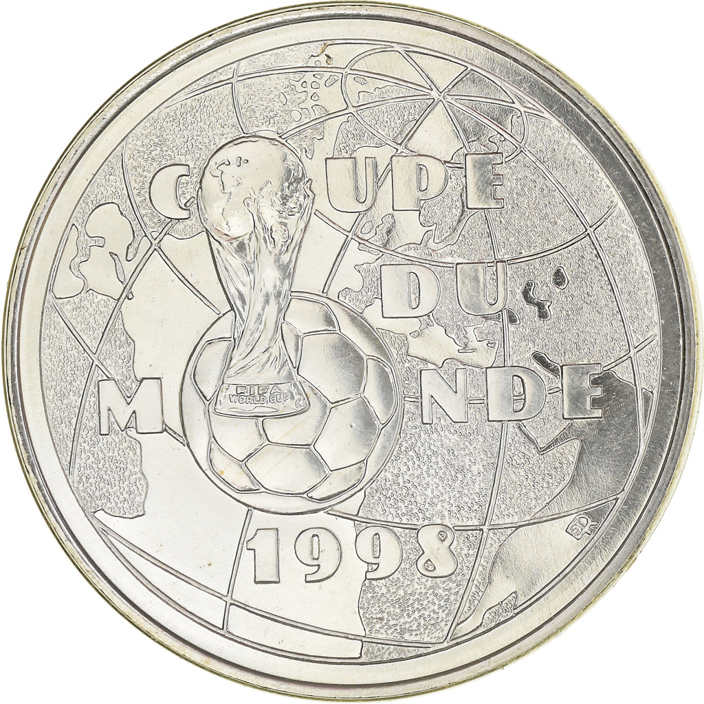 Coin, France, Coupe du Monde, Franc, 1998, Paris, MS(65-70), Silver