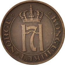 Norvège, Haakon VII, 2 Öre, 1909, TTB, Bronze, KM:371