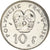 Coin, French Polynesia, 10 Francs, 2001, Paris, MS(65-70), Nickel, KM:8