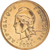 Coin, French Polynesia, 100 Francs, 2001, Paris, FDC, MS(65-70), Nickel-Bronze