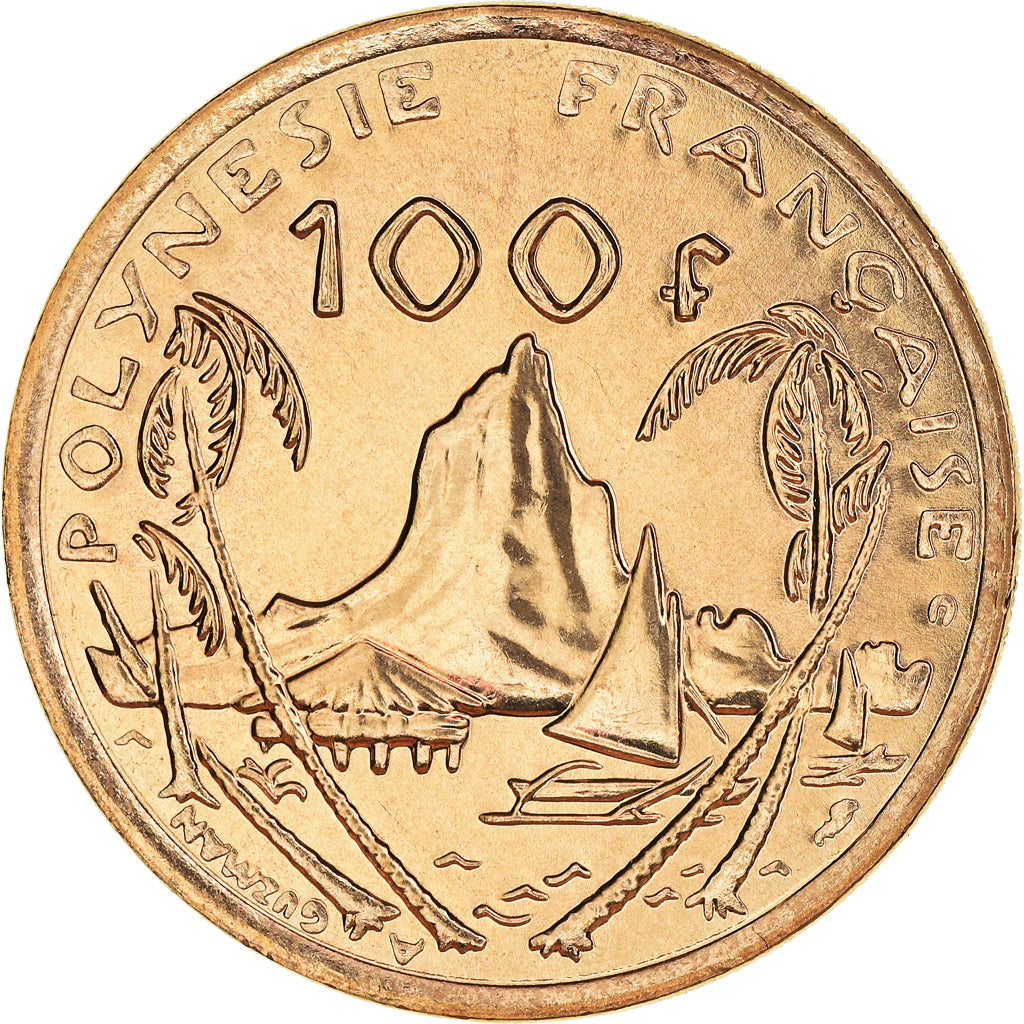 Münze, French Polynesia, 100 Francs, 2001, Paris, STGL, Nickel-Bronze, KM:14