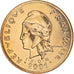 Coin, French Polynesia, 100 Francs, 2001, Paris, MS(65-70), Nickel-Bronze, KM:14